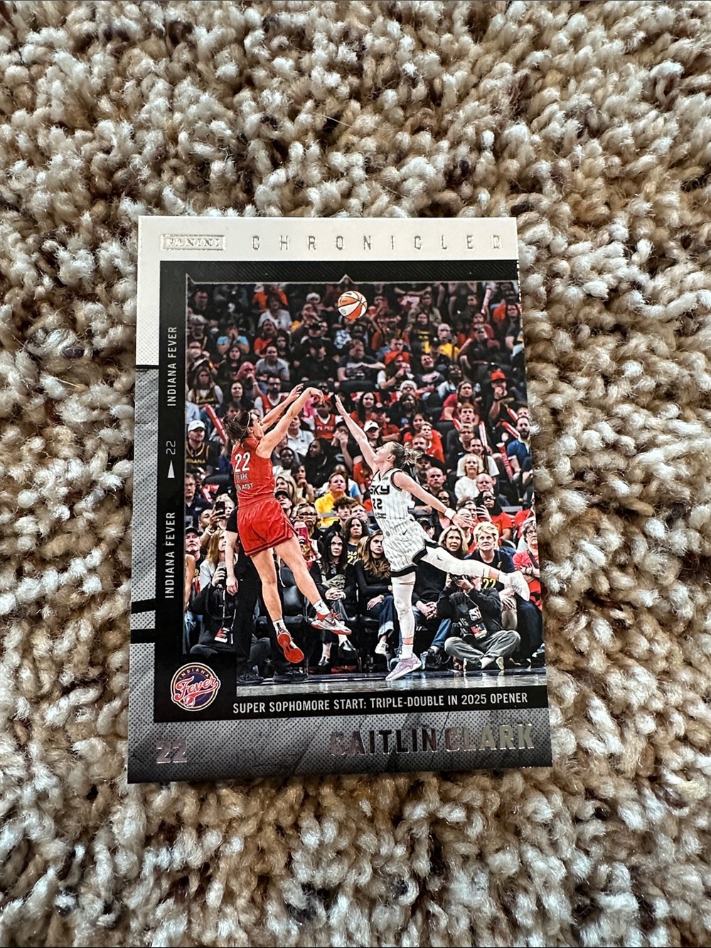 WNBA Trading Card - Caitlin Clark (Indiana Fever) - #20